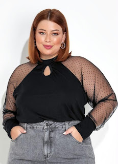 Descubre las Razones para Usar Transparencias en Temporada Otoño-Invierno Siendo Plus Size