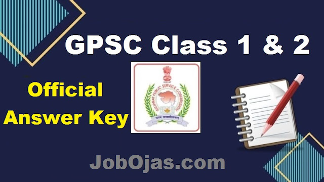 GPSC Class 1-2 Prelim Exam Question Paper (08-01-2023)