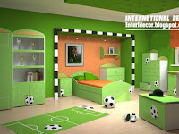 Lovely Interior Design 2014 Cool Sports Kids Bedroom Themes