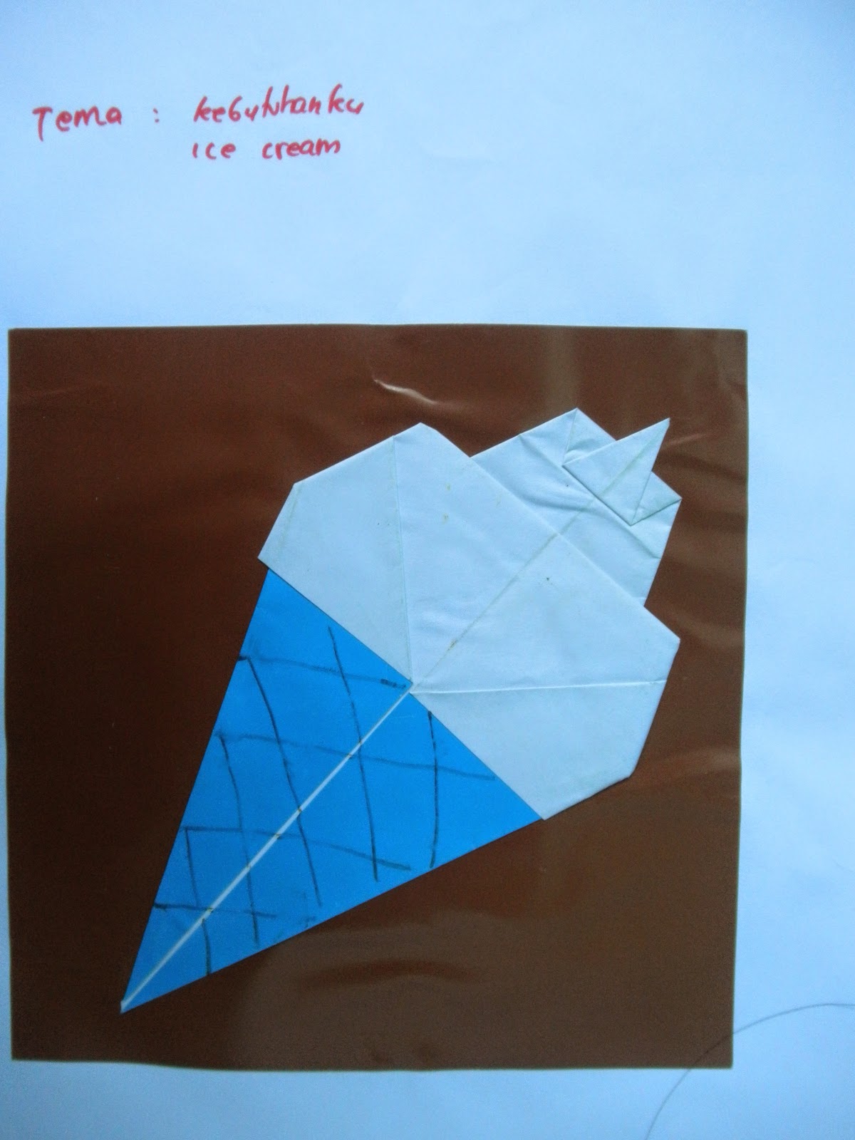 tutorial origami  untuk paud 