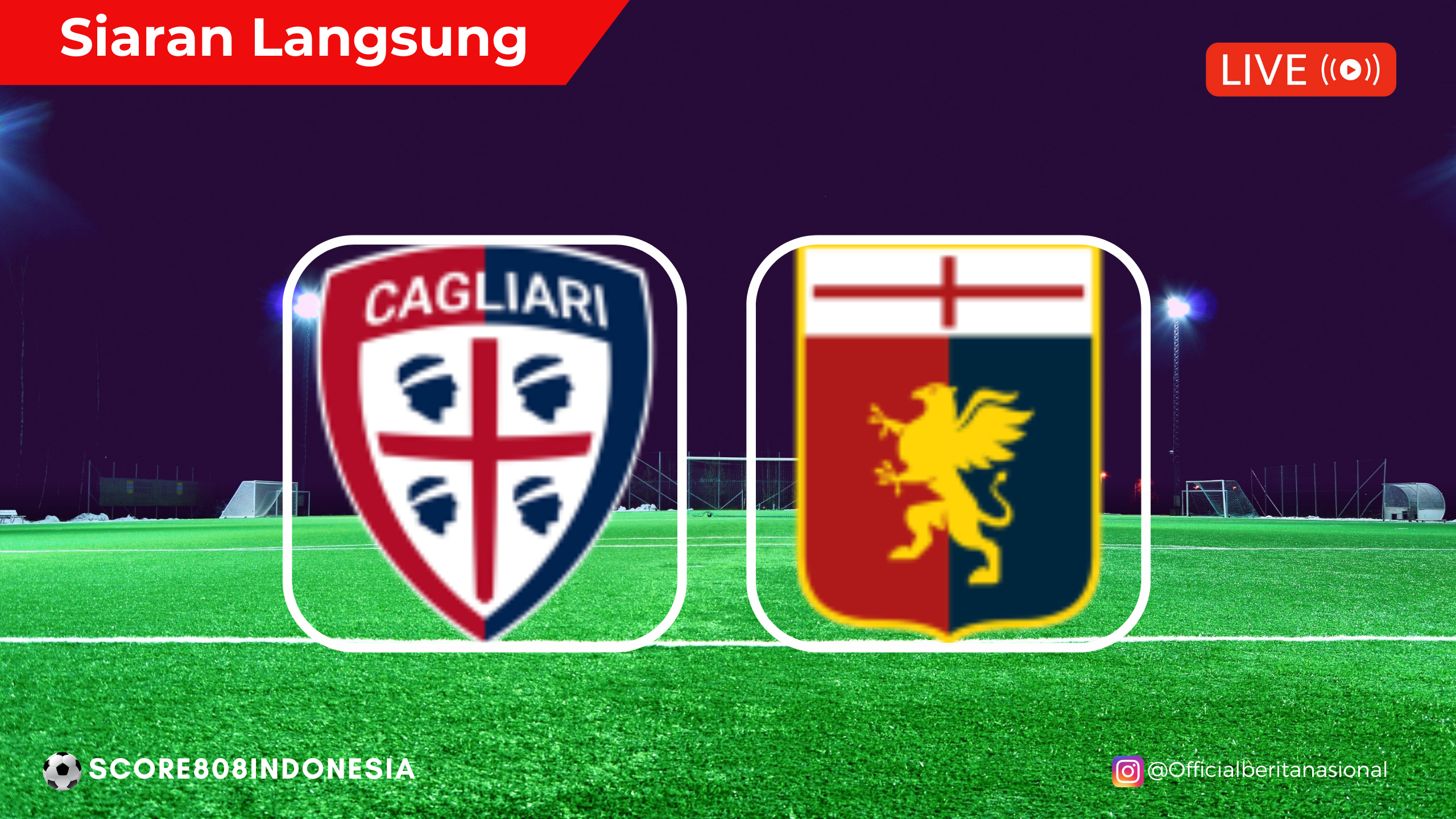Cagliari VS Genoa