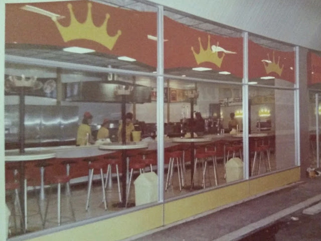 Interior Burger King Australia - 1962