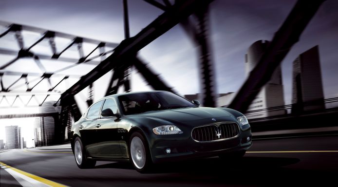 The Maserati Quattroporte's