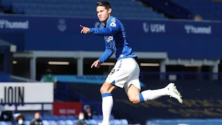 James Rodriguez impressed with Everton's win; reveal tough games to come