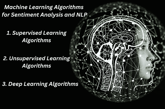 Machine Learning Algorithms for Sentiment Analysis and NLP