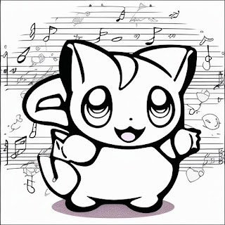 baby jigglypuff coloring page, wigglytuff jigglypuff coloring page