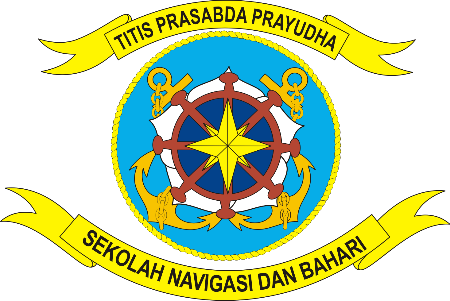  Logo  Sekolah  Navigasi dan Bahari Senavba Kobangdikal 