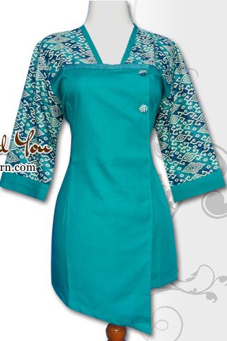 25+ Contoh Model Baju Batik Kombinasi 2 Motif 2018