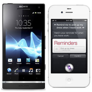 Sony Xperia S Vs Apple IPhone 4S