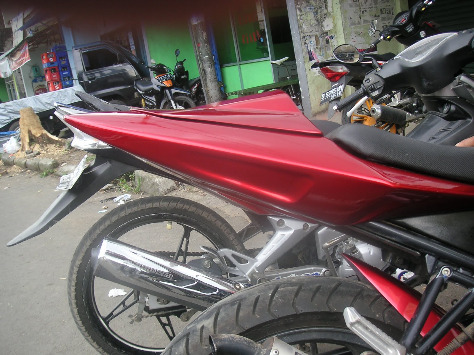 Tempat Modifikasi Motor Vixion Bandung Modi Max