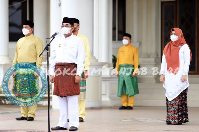 Bupati Anwar Sadat menjadi Irup Peringatan Hardiknas 2022