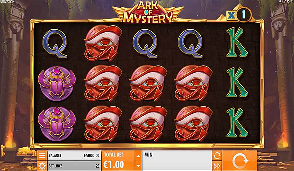 Main Slot Gratis Indonesia - Ark of Mystery (Quickspin)