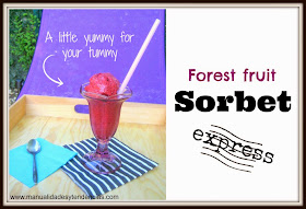 Forest fruit sorbet express