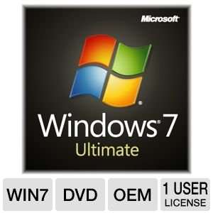 Windows 7 Ultimate 64 Bit System Builder 1pk [Old Version]