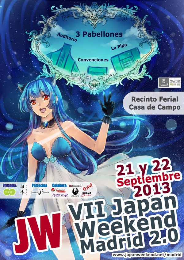 Ryo Horikawa y horarios de Cosplay en la Japan Weekend'13