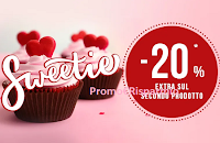 Logo Pittarello ''Sweetie 20% extra sul secondo prodotto'' ! Come ricevere lo sconto sicuro