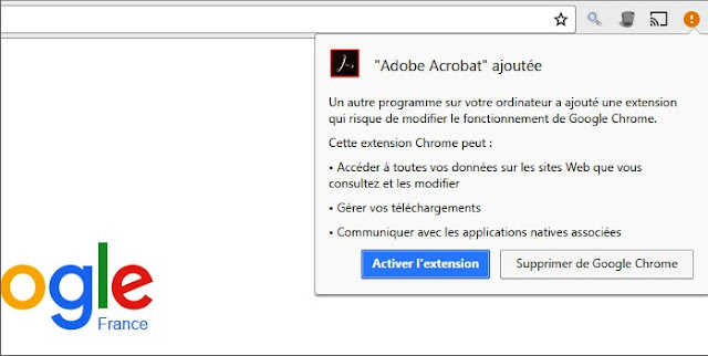 Chrome اضافة Adobe Acrobat Reader