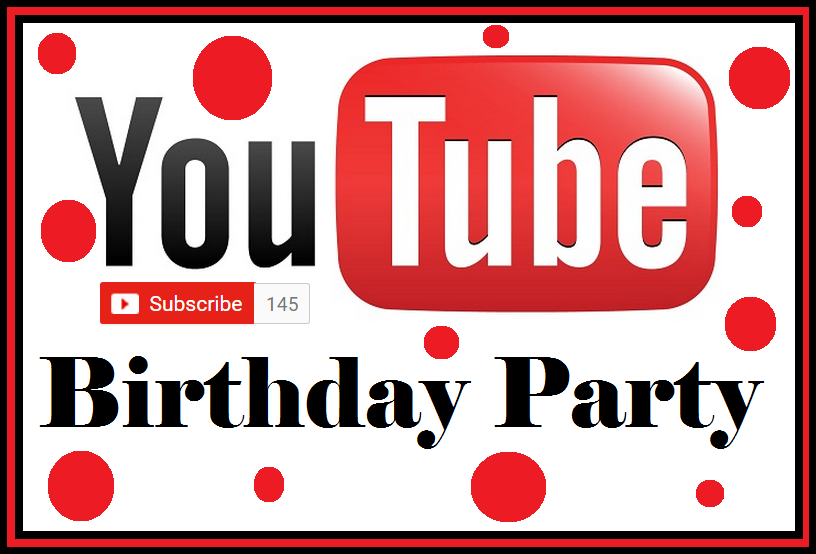 DIY Birthday  Blog Youtube  Birthday  Party  Free Food Card 
