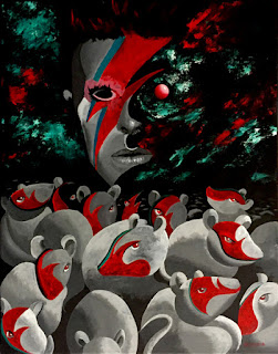 Mark Webster Artist - David Bowie - Life on Mars