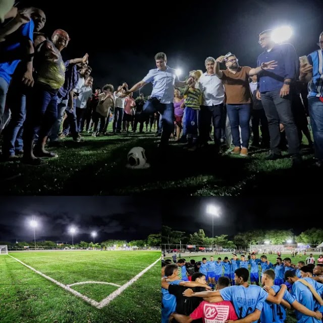 Inaugurado Campo da Campina do Barreto com Grama Sintética e Arte Urbana