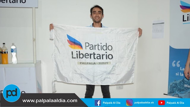 Jonatan Saavedra será candidato a intendente en Palpalá por el Partido Libertario