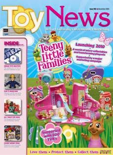 ToyNews 100 - December 2009 | ISSN 1740-3308 | TRUE PDF | Mensile | Professionisti | Distribuzione | Retail | Marketing | Giocattoli
ToyNews is the market leading toy industry magazine.
We serve the toy trade - licensing, marketing, distribution, retail, toy wholesale and more, with a focus on editorial quality.
We cover both the UK and international toy market.
We are members of the BTHA and you’ll find us every year at Toy Fair.
The toy business reads ToyNews.