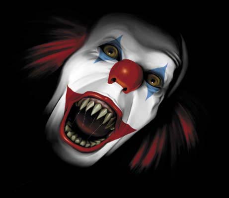 Clown Halloween Costumes on Scary Clown Face Paintings    Paintings For Web Search