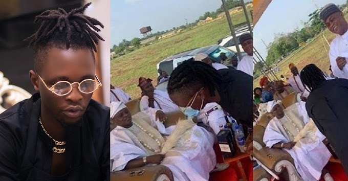 "Akeweje Odo of Ipokia kingdom" — BBNaija winner, Laycon honoured with Chieftaincy title.