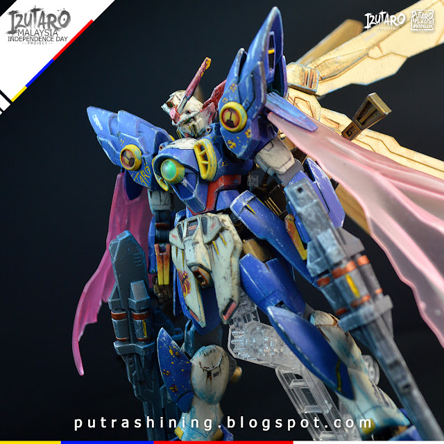 Izutaro Project Merdeka: HGBF 1/144 Wing Gundam Fenice Custom by Putra Shining