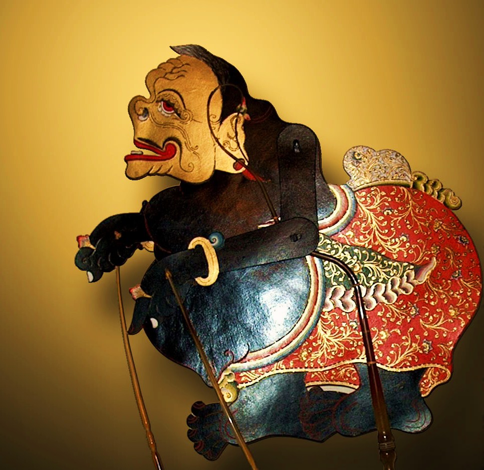 Traditional Performance Javanese Puppet Semar is a 