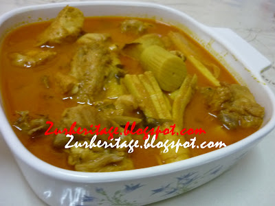 Open Minda Resepi  Gulai Rebung Madu bersama ayam