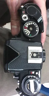 nikon fm3a hitam bagian atas