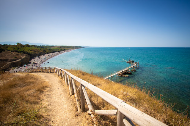 Trabocco nella Riserva naturale di Punta Aderci