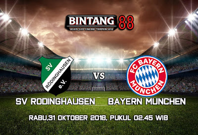 Prediksi SV Rodinghausen VS Bayern Munchen 31 Oktober 2018