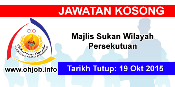 Jawatan Kosong Majlis Sukan Wilayah Persekutuan (19 