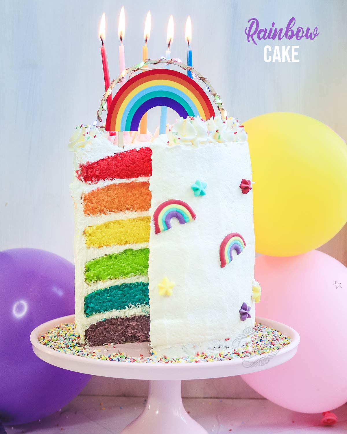 rainbow-cake-recette