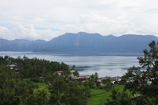 Drifting on the Tranquility in Maninjau Lake