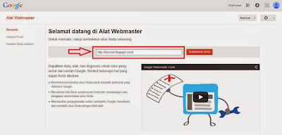 Cara Mudah Daftar Di Google Webmaster Tools