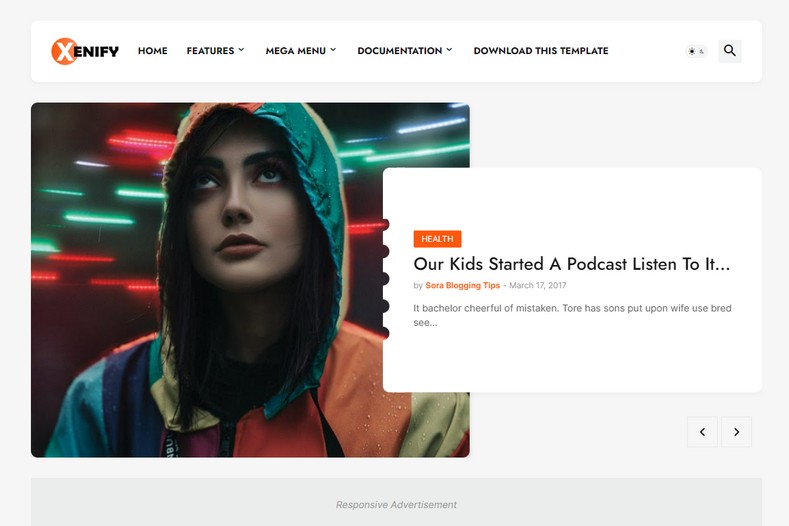 Discover the Future of Blogging: Introducing the Xenify Blogger Template 2023