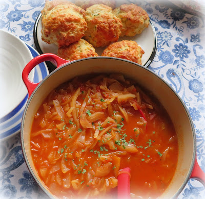 Cabbage & Tomato Soup