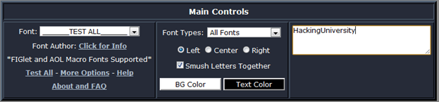 text ascii generator