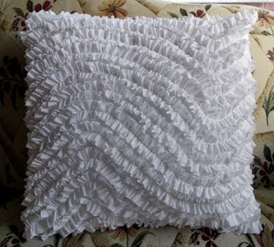 Pillow Chair on Couch Bed Or Chair See This Ruffle Pillow At Ameroonie Designs