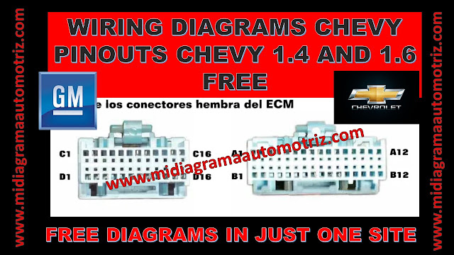 wiring diagram chevy 1.4  1.6  pinouts