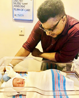 ‘Alanta’ singer Ice K welcomes a son inside the U.S.A. (photo) Tomomewo Olakunle Aka Ice K, a former member of music combine Arkquake - illustrious for music hit ‘Alanta’ , has welcome is kid within the U.S.  He shared a photograph of himself gazing at his newborn son inside the hospital and wrote:  Unto US a son is born unto a son is Given and his name shall be cited as A W E S O M E .. welcome to the world Hommie Welcome to US Welcome to ICEMPIRE
