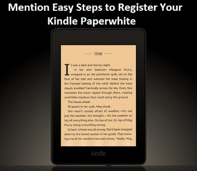 how to register Kindle