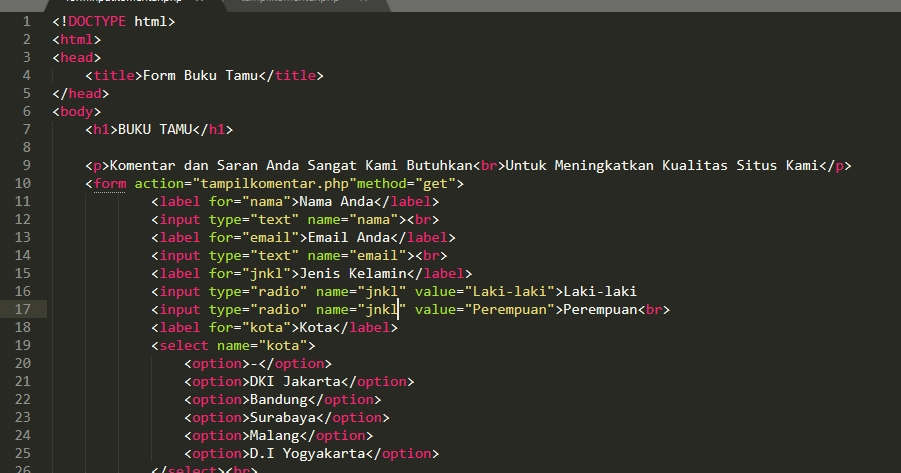 Belajar Membuat Website Dengan Php