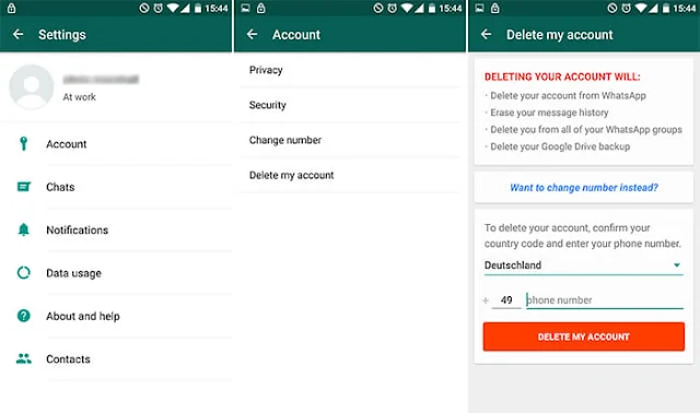 How to Delete a WhatsApp Account