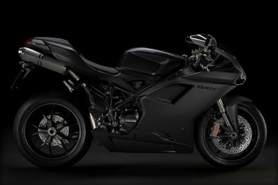 black Ducati 848 EVO walpaper