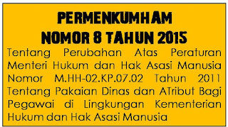 Permenkumham Nomor 8 Tahun 2015