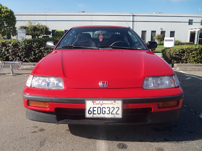 New paint on Almost Everything's Car of the Day, a 1989 Honda CRX